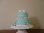 Baby Schreier Shower Cake